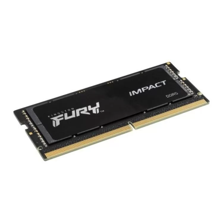 Модуль пам'яті для ноутбука SoDIMM DDR5 8GB 4800 MHz Impact Kingston Fury (ex.HyperX) (KF548S38IB-8) ціна 1 916грн - фотографія 2