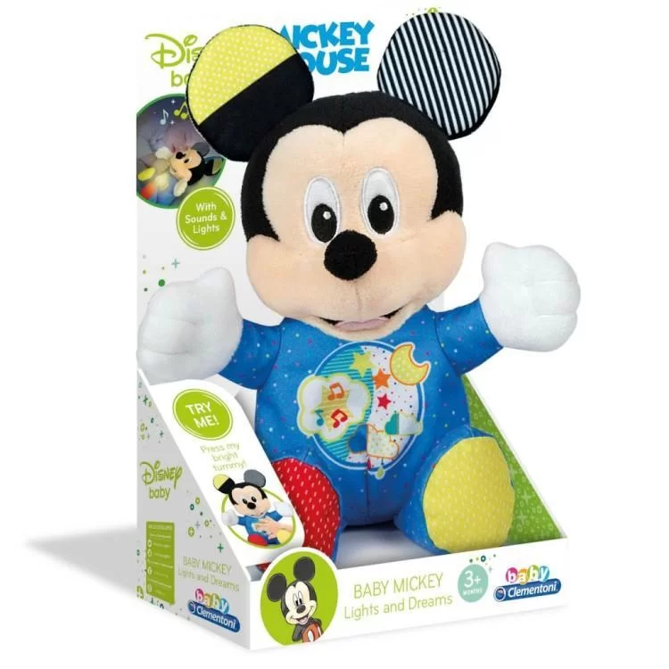 Ночник Clementoni Мягкая игрушка-ночник Baby Mickey (17206) цена 1 607грн - фотография 2