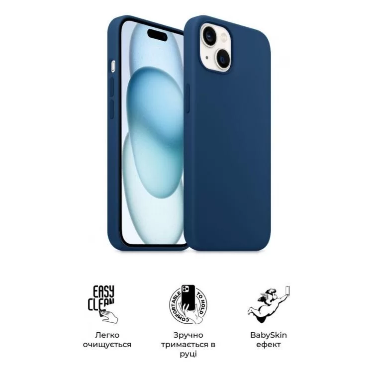 в продажу Чохол до мобільного телефона Armorstandart ICON2 MagSafe Apple iPhone 15 Plus Storm Blue (ARM72741) - фото 3