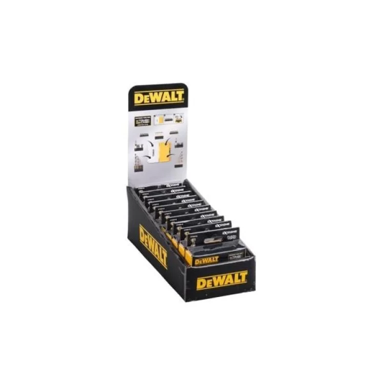 в продажу Набір бітів DeWALT в касеті для Tough Case, FlexTorq, L=57 мм, Рh1, Рh2-2шт, Рz1, Рz2-2шт. Рz3 (DT70819) - фото 3