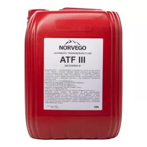 Трансмиссионное масло NORVEGO ATF III 20л
