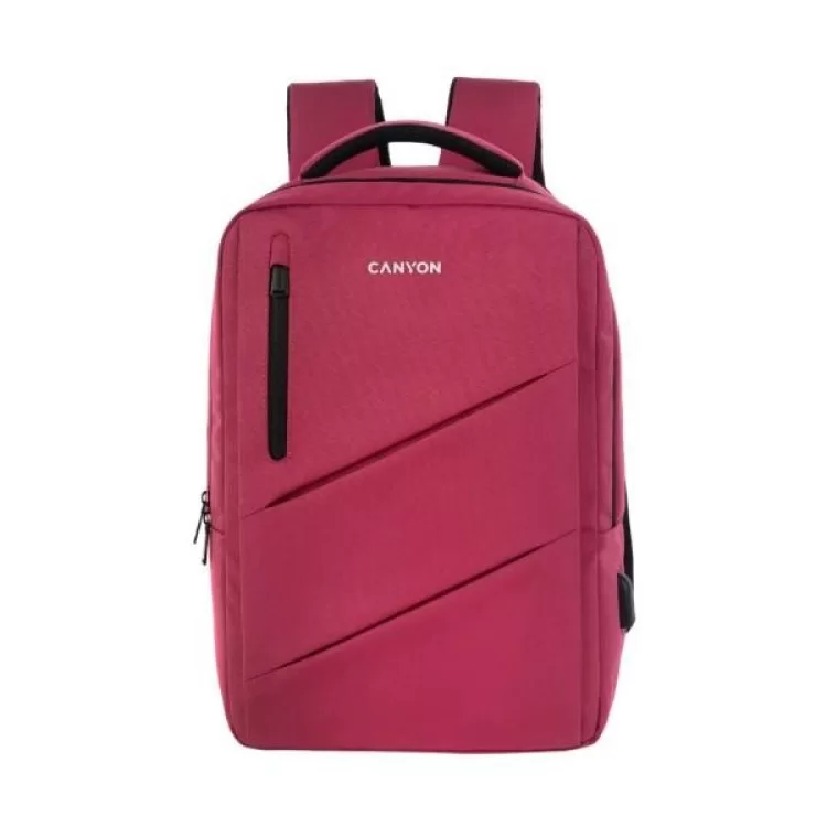 Рюкзак для ноутбука Canyon 15.6" BPE-5 Urban, USB, 12-18L, Red (CNS-BPE5BD1)