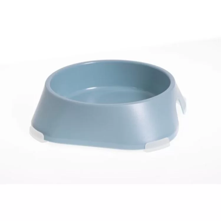 Посуд для собак Fiboo Миска без антиковзких накладок L блакитна (FIB0155)