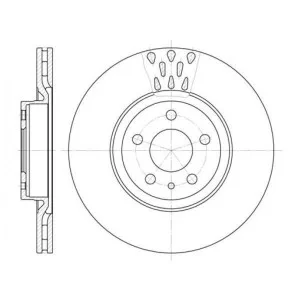 Тормозной диск REMSA 6316.10