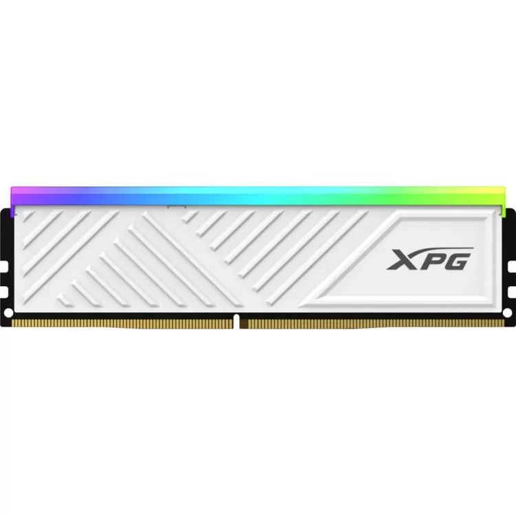 Модуль пам'яті для комп'ютера DDR4 8GB 3600 MHz XPG Spectrix D35G RGB White ADATA (AX4U36008G18I-SWHD35G)