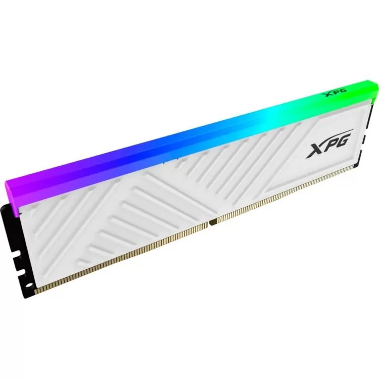 Модуль пам'яті для комп'ютера DDR4 8GB 3600 MHz XPG Spectrix D35G RGB White ADATA (AX4U36008G18I-SWHD35G) ціна 1 512грн - фотографія 2