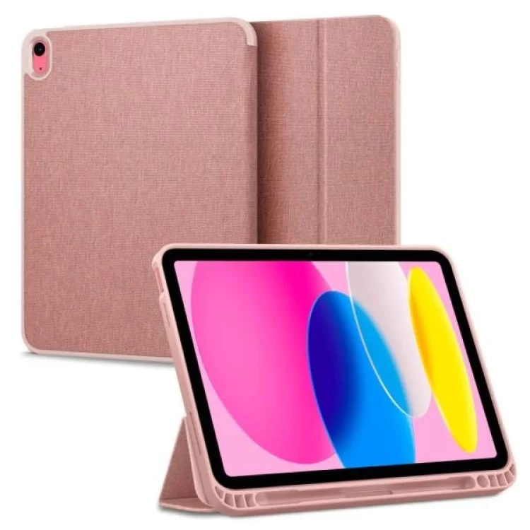 Чехол для планшета Spigen Apple iPad 10.9"(2022) Urban Fit, Rose Gold (ACS05307) - фото 9