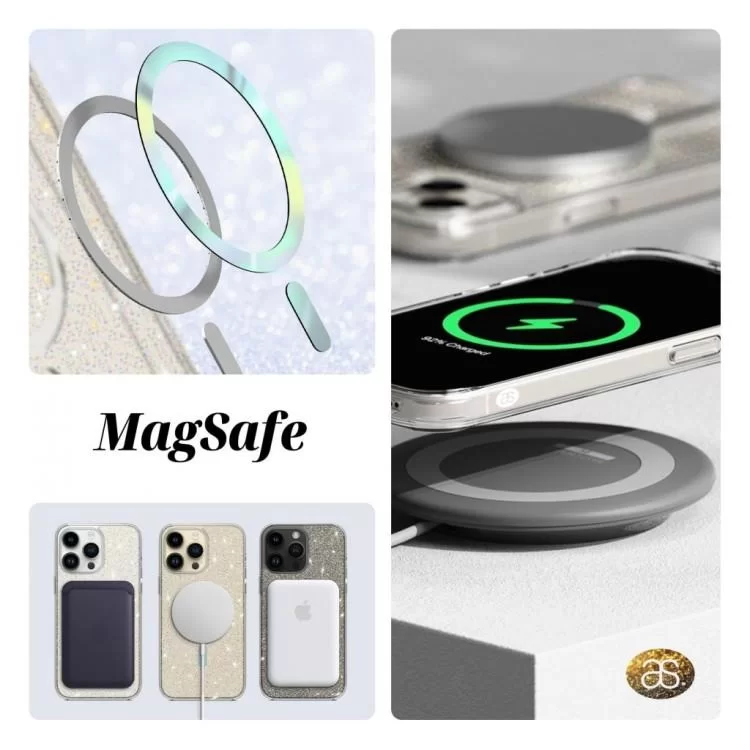 продаємо Чохол до мобільного телефона Armorstandart Glow Magsafe Apple iPhone 14 Pro Transparent (ARM69724) в Україні - фото 4