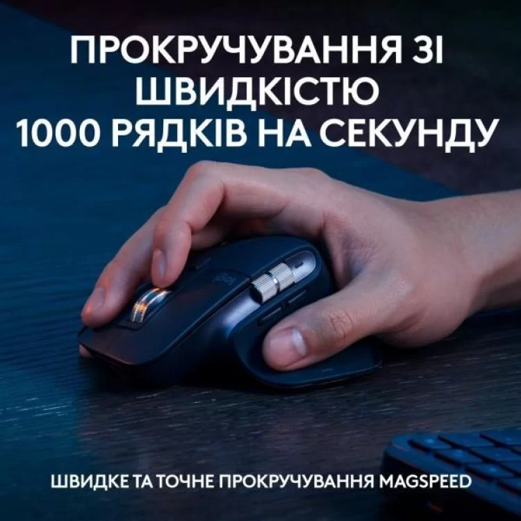 продаем Комплект Logitech MX Keys S Plus Palmrest Wireless UA Graphite (920-011614) в Украине - фото 4