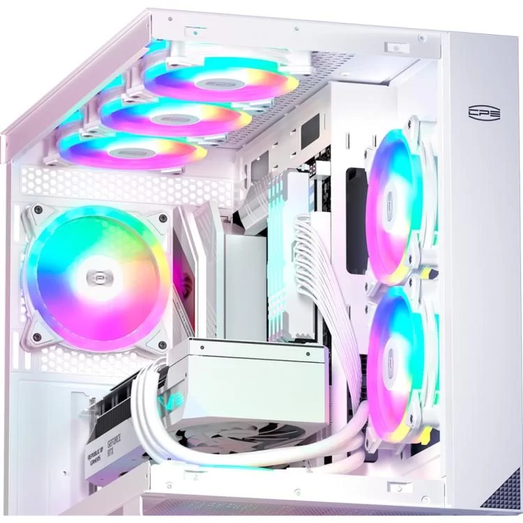 Кулер до корпусу PcCooler F3 T120 ARGB 3 in 1 White характеристики - фотографія 7