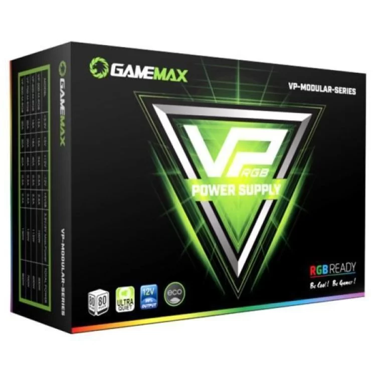 Блок питания Gamemax 700W (VP-700-M-RGB) инструкция - картинка 6