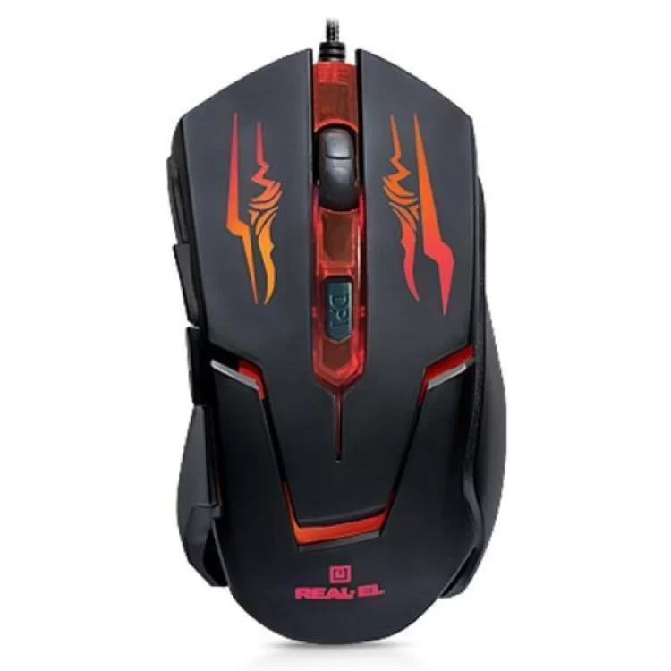 Мышка REAL-EL RM-520 Gaming, black