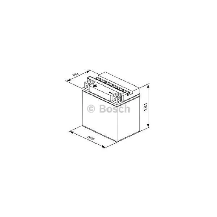 Акумулятор автомобільний Bosch 16A (0 092 M4F 390) відгуки - зображення 5