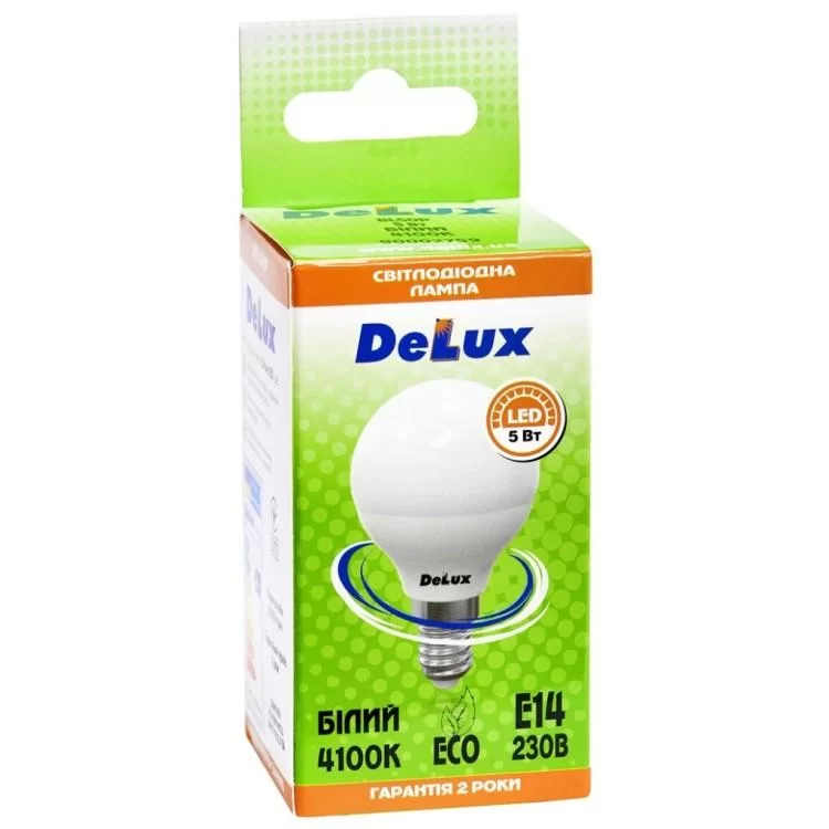 Лампочка Delux BL50P 5 Вт 4100K 220В E14 (90020558) ціна 34грн - фотографія 2