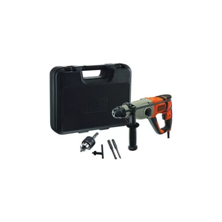 Перфоратор Black&Decker SDS-Plus, 800 Вт, 3.4 Дж (BEHS02K) цена 12 842грн - фотография 2