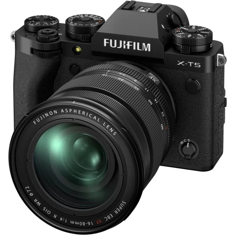 Цифровой фотоаппарат Fujifilm X-T5 + XF 16-80 F4 Kit Black (16782571) отзывы - изображение 5