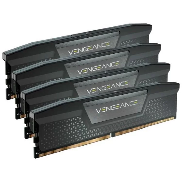 Модуль пам'яті для комп'ютера DDR5 96GB (4x24GB) 5600 MHz Vengeance Black Corsair (CMK96GX5M4B5600C40) ціна 23 301грн - фотографія 2