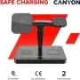 Зарядний пристрій Canyon WS-404 4in1 Wireless charger (CNS-WCS404B)