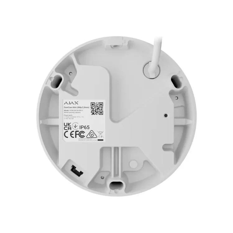 Камера видеонаблюдения Ajax TurretCam (5/4.0) white инструкция - картинка 6