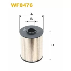 Фільтр паливний Wixfiltron WF8476