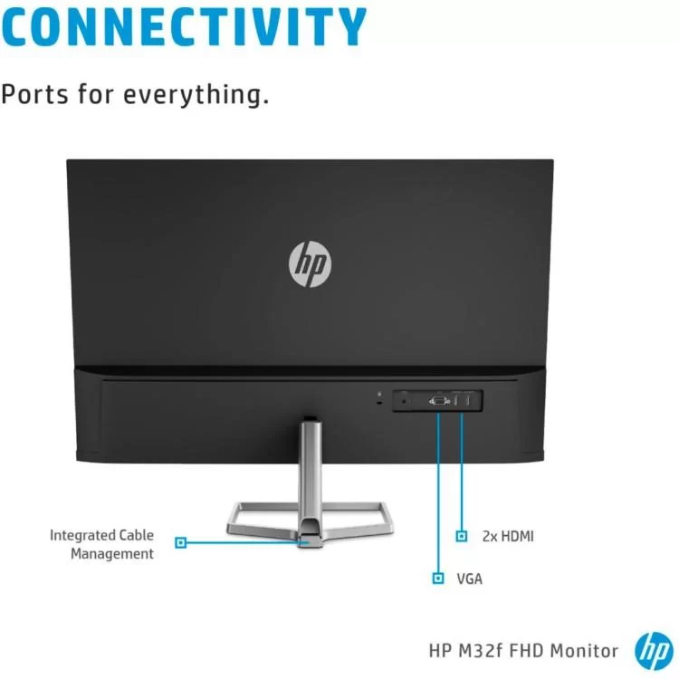 Монітор HP M32f (2H5M7E9) інструкція - картинка 6