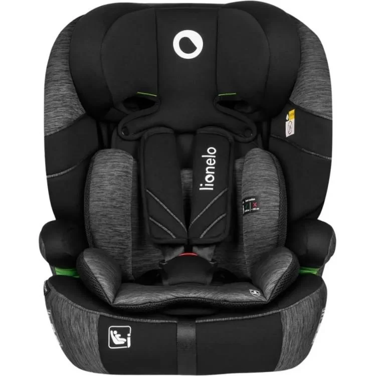 Автокрісло Lionelo Levi One i-Size Black Grey (LO-LEVI ONE I-SIZE BLACK GREY)