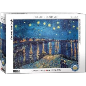 Пазл Eurographics Звездная ночь над Роной Винсент ван Гог 1000 элементов (6000-5708)
