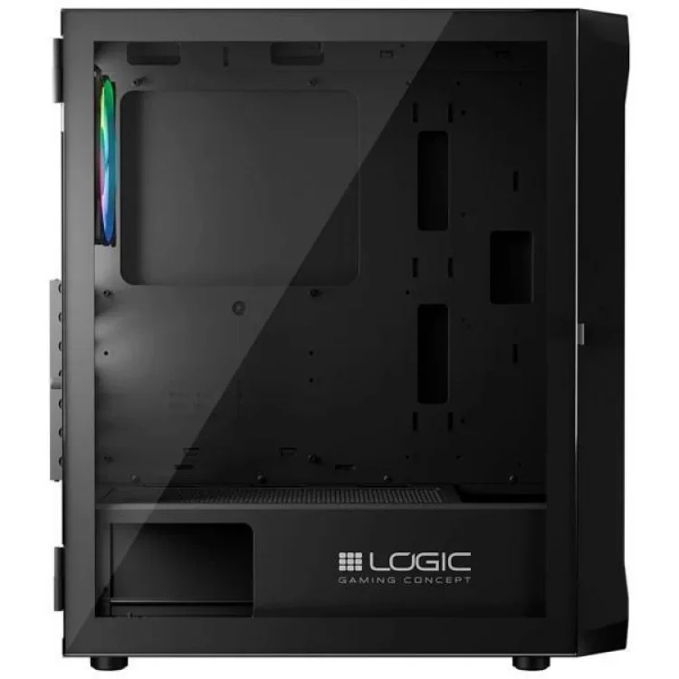 Корпус Logic concept PORTOS MESH+GLASS ARGB fans 4x120mm BLACK (AT-PORTOS-10-0000000-0002) відгуки - зображення 5