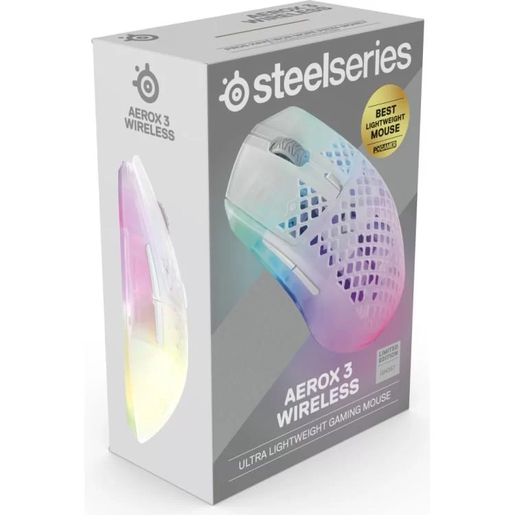 Мышка SteelSeries Aerox 3 Wireless Ghost (SS62610) характеристики - фотография 7