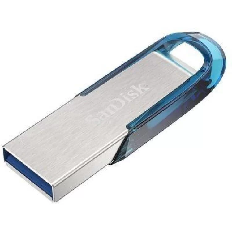 USB флеш накопичувач SanDisk 128GB Ultra Flair Blue USB 3.0 (SDCZ73-128G-G46B) ціна 931грн - фотографія 2