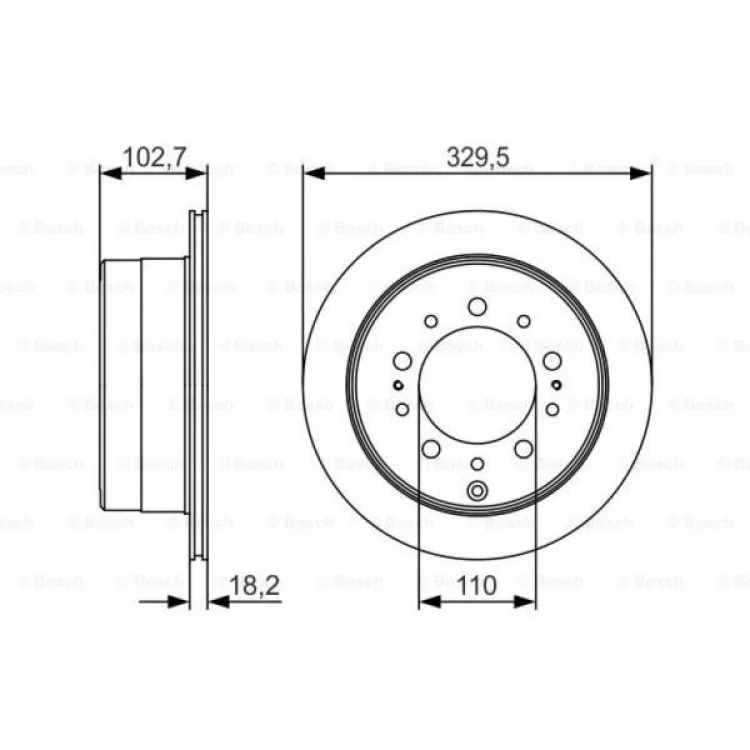 Гальмівний диск Bosch 0 986 479 R15 відгуки - зображення 5