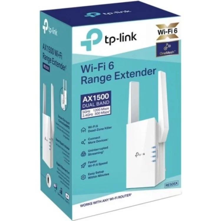 Ретранслятор TP-Link RE505X ціна 4 248грн - фотографія 2