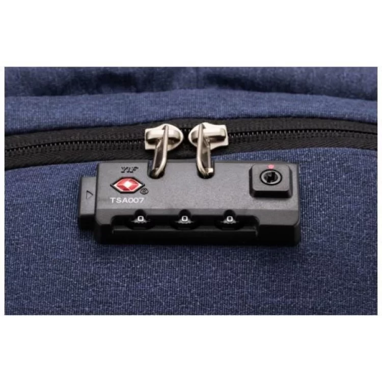 Рюкзак школьный Optima 18.5" USB Anti-Theft унисекс 0.7 кг 16-25 л (O96917-02) характеристики - фотография 7