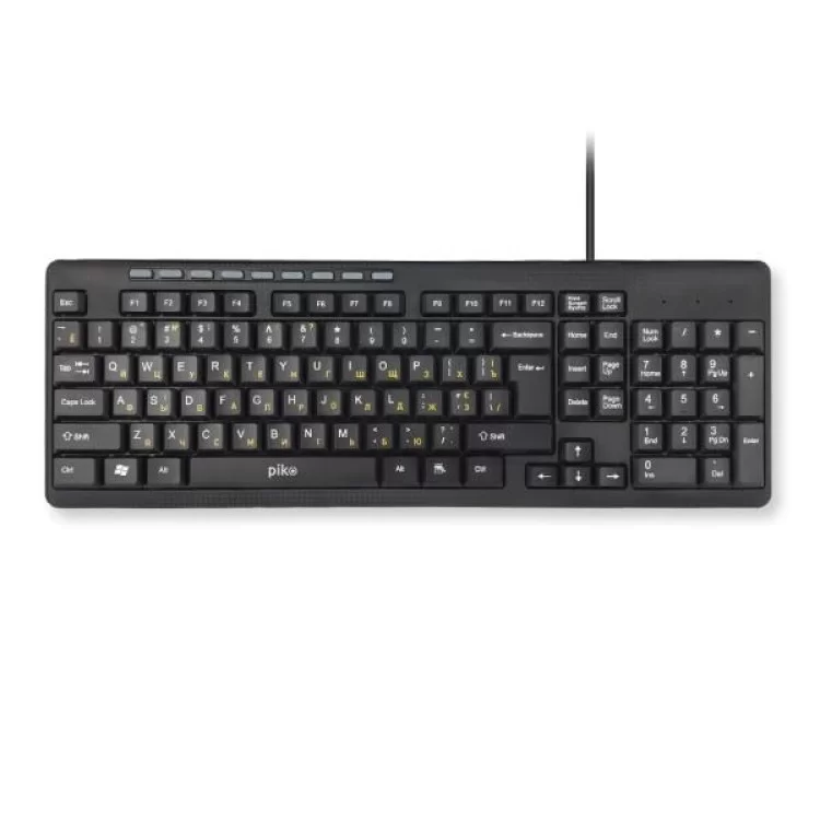 Клавиатура Piko KB-108 USB Black (1283126467103)