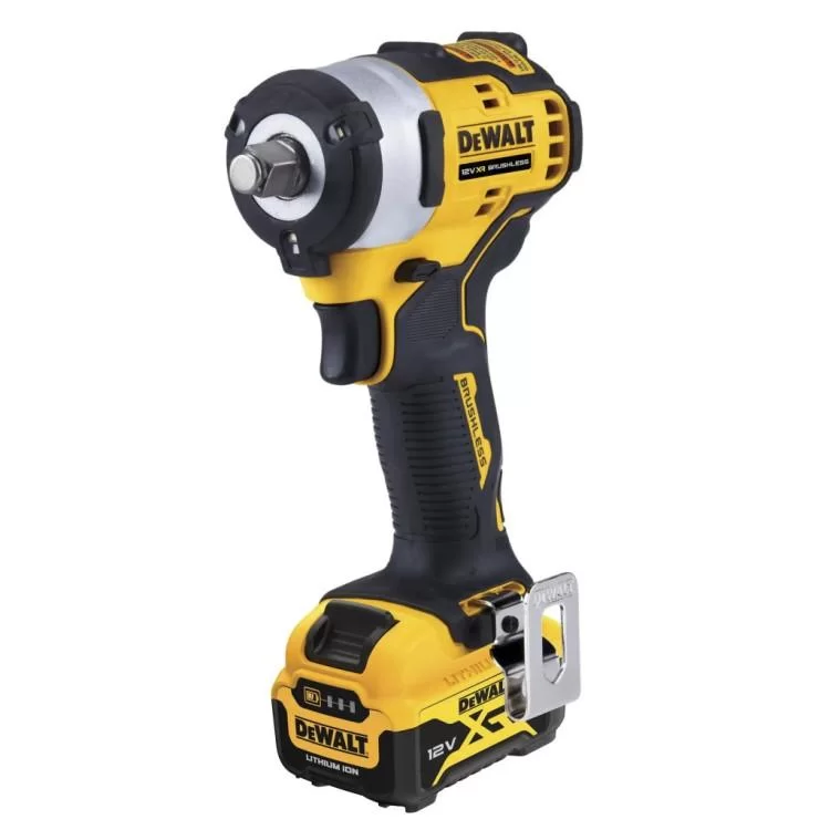 Гайковерт DeWALT 12V XR Li-lon, безщітковий, 338 Нм, 2x5Ah, кейс TSTAK (DCF901P2)