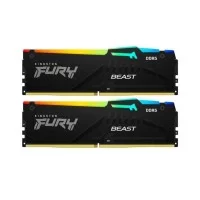 Модуль памяти для компьютера DDR5 64GB (2x32GB) 5200 MHz Beast RGB Kingston Fury (ex.HyperX) (KF552C40BBAK2-64)