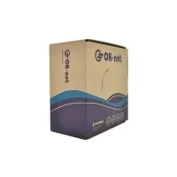 Кабель сетевой OK-Net FTP 100м cat.5e (F/UTP-cat.5E-SL) (КПВЭ-ВП (100) 4*2*0,48 / 100)