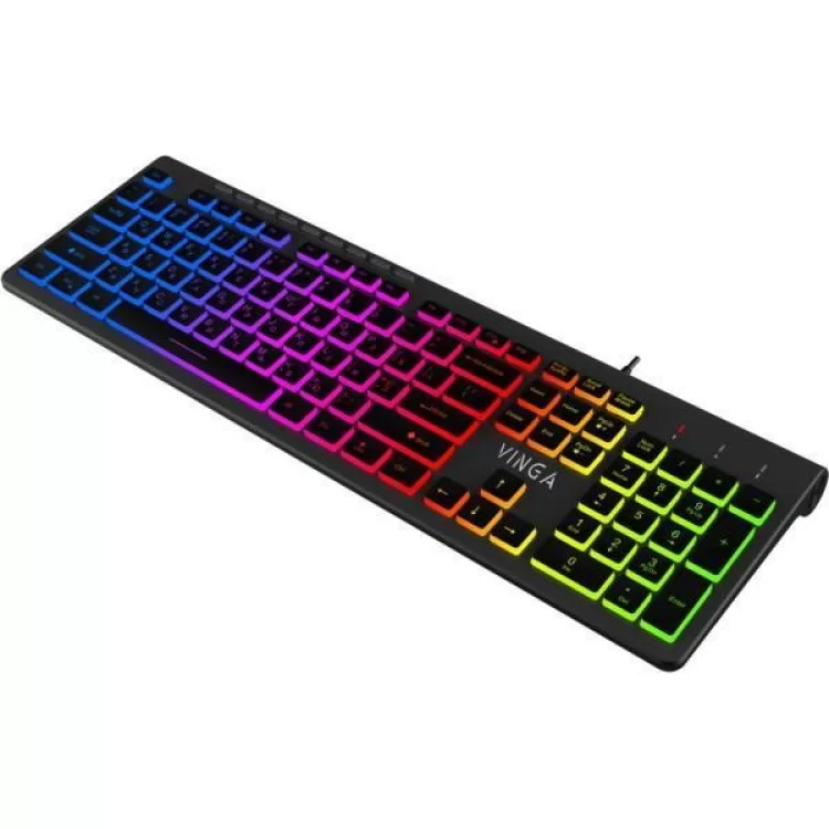 Клавіатура Vinga KB-460 Black ціна 659грн - фотографія 2