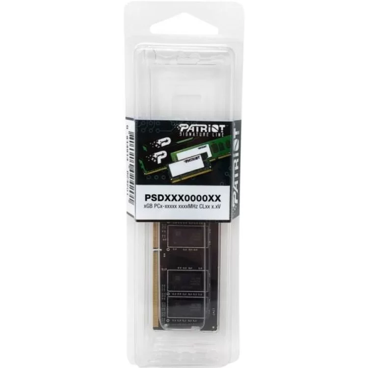 Модуль памяти для ноутбука SoDIMM DDR4 16GB 2666 MHz Signature Line Patriot (PSD416G266681S) отзывы - изображение 5