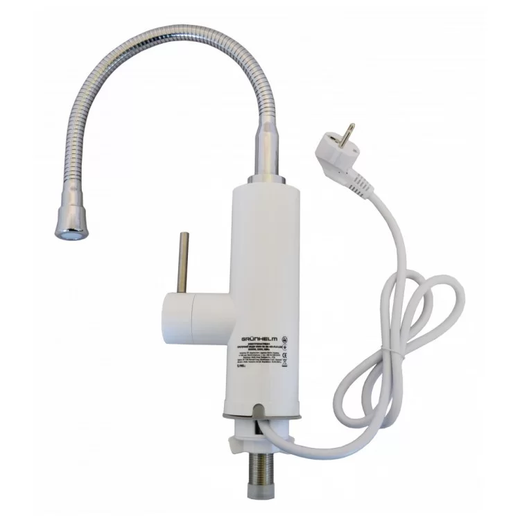 Проточний водонагрівач Grunhelm EWH-1X-3G-ND-FLX-LED ціна 2 145грн - фотографія 2