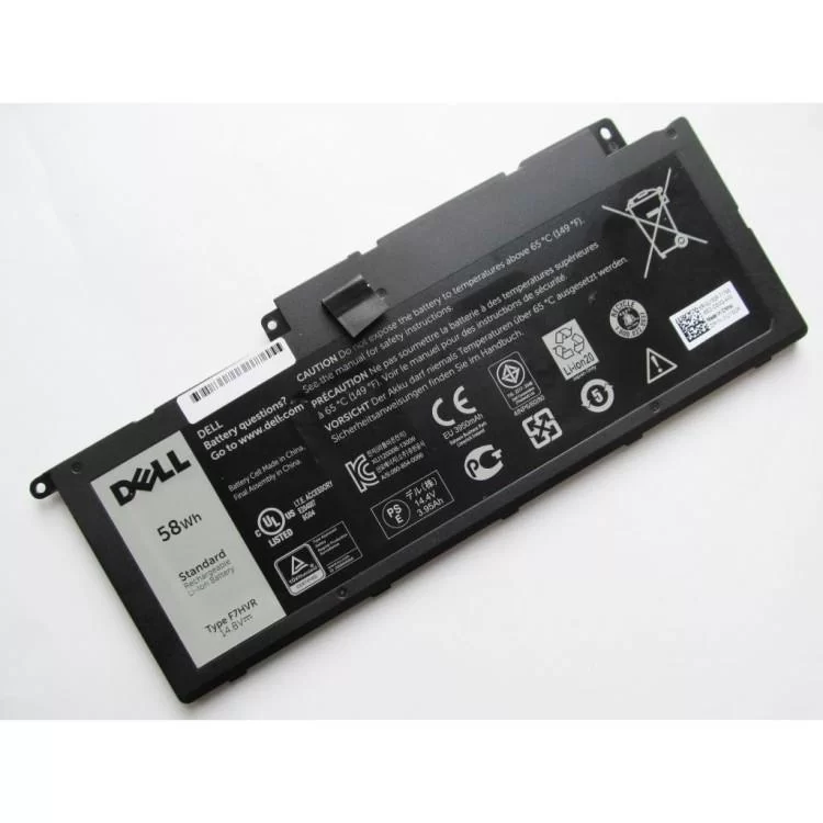 Аккумулятор для ноутбука Dell Inspiron 15-7537 F7HVR, 58Wh (3800mAh), 4cell, 14.8V, Li-ion (A47207) цена 3 961грн - фотография 2