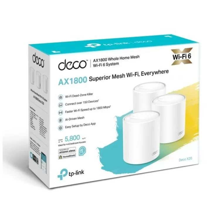 Маршрутизатор TP-Link DECO-X20-3-PACK - фото 11