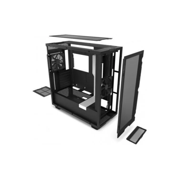 Корпус NZXT H7 v1 2022 Flow Edition Black and White (CM-H71FG-01) отзывы - изображение 5