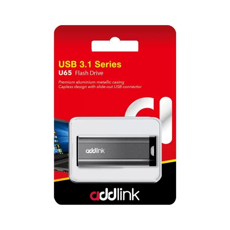 в продаже USB флеш накопитель AddLink 128GB U65 USB 3.1 (ad128GBU65G3) - фото 3