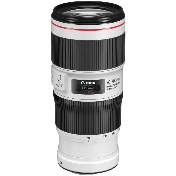 Об'єктив Canon EF 70-200mm f/4.0L IS II USM (2309C005) ціна 121 075грн - фотографія 2