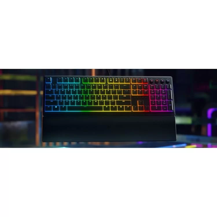 Клавіатура Razer Ornata V3 USB RU Black (RZ03-04460800-R3R1) ціна 2 999грн - фотографія 2