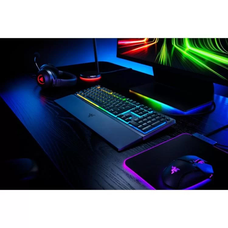 Клавіатура Razer Ornata V3 USB RU Black (RZ03-04460800-R3R1) відгуки - зображення 5