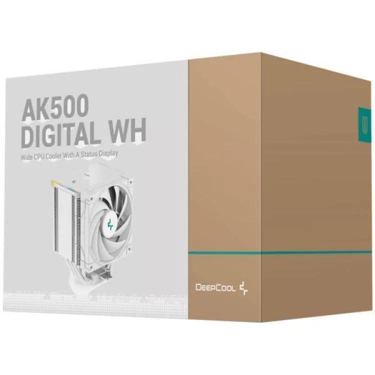 Кулер до процесора Deepcool AK500 Digital WH (AK500 Digital WHITE) - фото 9