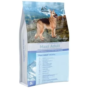 Сухий корм для собак Carpathian Pet Food Maxi Adult 3 кг (4820111140855)