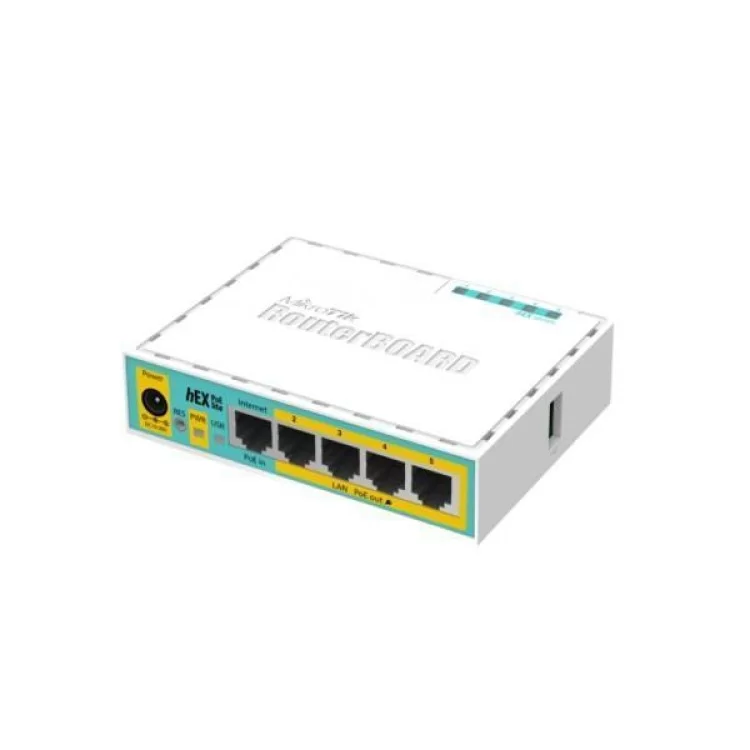 Маршрутизатор Mikrotik hEX PoE lite (RB750UPr2) ціна 4 199грн - фотографія 2